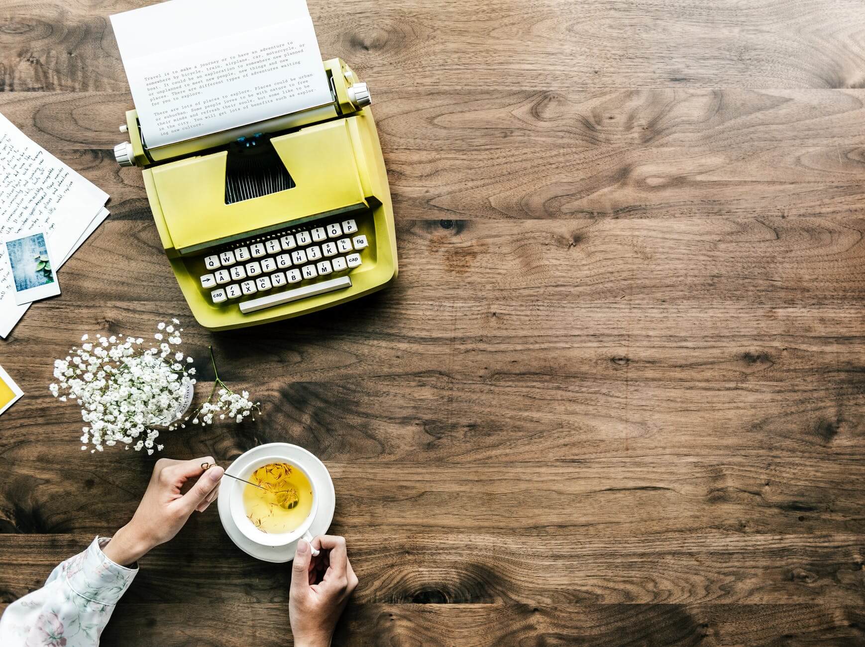 Typewriter | The Mustcard